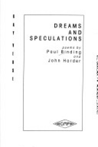 Cover of Dreams and Speculations