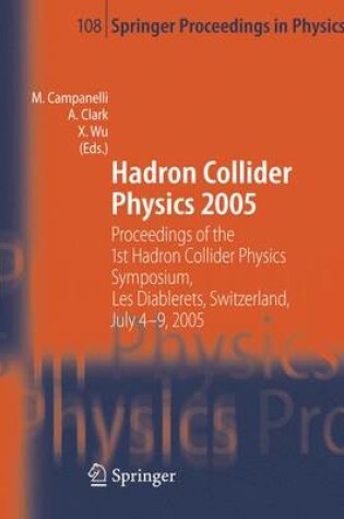 Cover of Hadron Collider Physics 2005