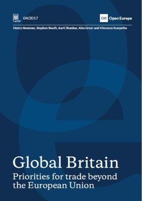 Book cover for Global Britain: Priorities for trade beyond the European Union
