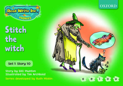 Cover of Read Write Inc. Phonics: Green Set 1 Storybooks: Stitch the Witch