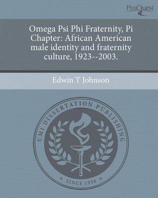 Book cover for Omega Psi Phi Fraternity