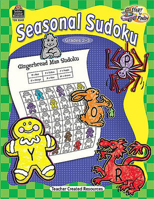 Book cover for Start to Finish: Seasonal Sudoku Grd 2-3