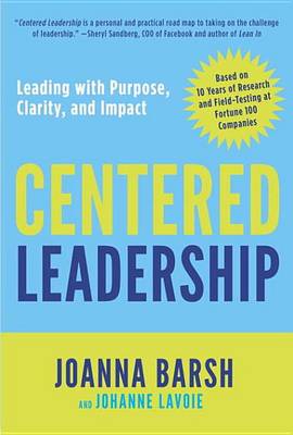 Book cover for Centered Leadership