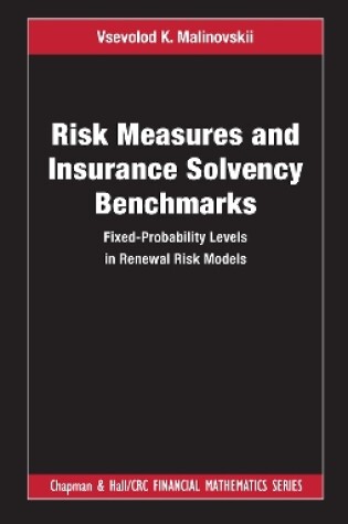 Cover of Risk Measures and Insurance Solvency Benchmarks