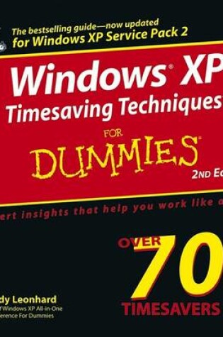 Cover of Windows XP Timesaving Techniques For Dummies