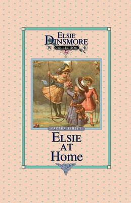 Book cover for Elsie at Home, Book 22
