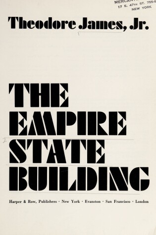 Cover of The Empire State Building