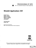 Book cover for Wavelet Applications VIII