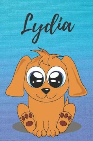 Cover of Lydia dog coloring book / notebook / journal / diary