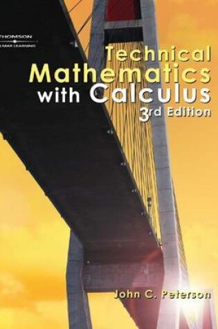 Cover of Technical Mathematics with Calculus