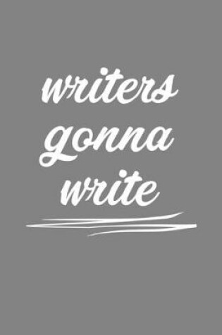 Cover of Writers Gonna Write