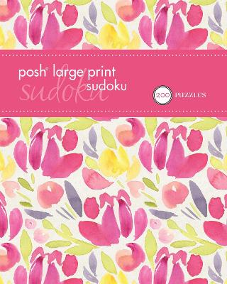 Book cover for Posh Large Print Sudoku 2