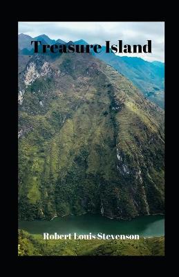 Book cover for Treasure Island illusrated