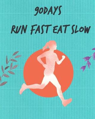 Book cover for 90Days Run Fast Eat Slow