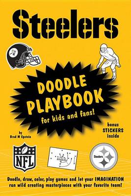 Book cover for Steelers Doodle Playbook for K