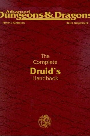 Cover of AD&D Complete Druid's Handbook