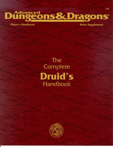 Book cover for AD&D Complete Druid's Handbook