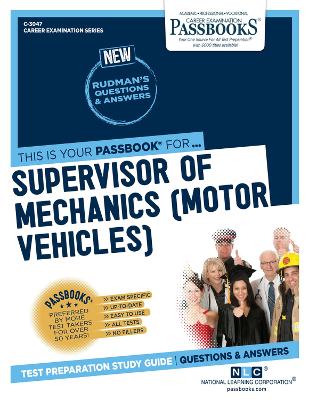 Book cover for Supervisor of Mechanics (Motor Vehicles)