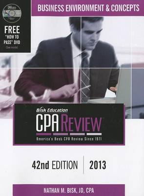 Book cover for Bisk Comprehensive CPA Review