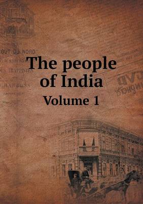 Book cover for The people of India Volume 1