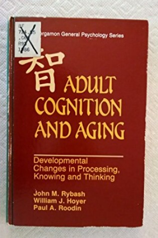 Cover of Adult Cognition and Ageing