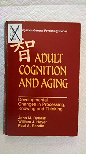 Book cover for Adult Cognition and Ageing