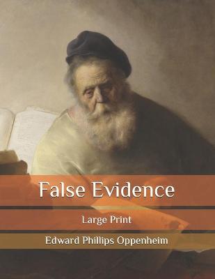 Book cover for False Evidence