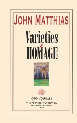 Book cover for Varieties of Homage