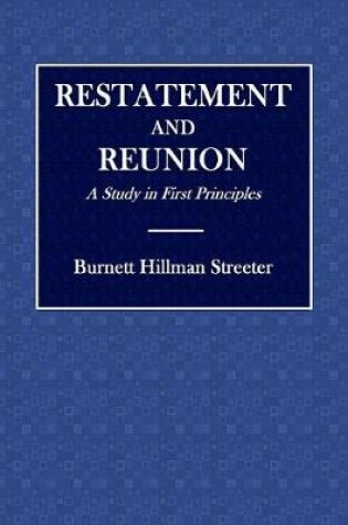 Cover of Restatement and Reunion