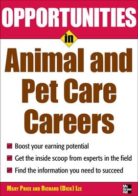 Book cover for Opportunities in Animal and Pet Careers