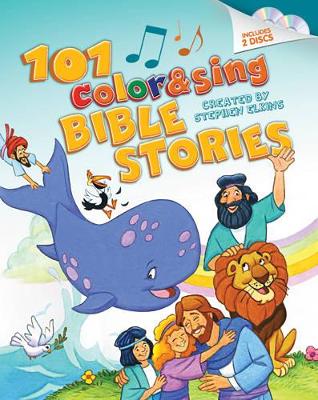 Book cover for 101 Color & Sing Bible Stories