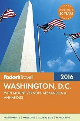 Cover of Fodor's Washington, D.C. 2016