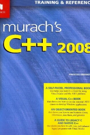 Cover of Murach's C++ 2008