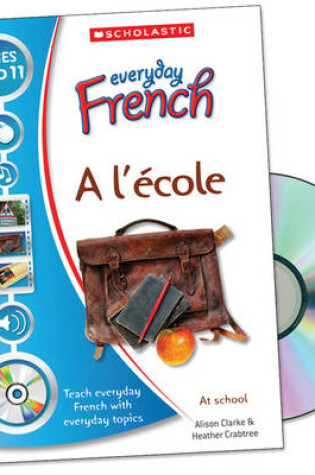 Cover of A l'ecole