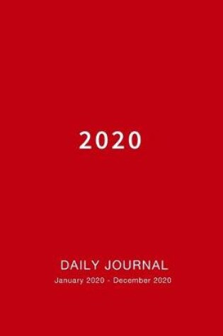 Cover of Daily Journal 2020