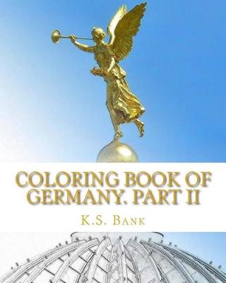 Book cover for Coloring Book of Germany. Part II