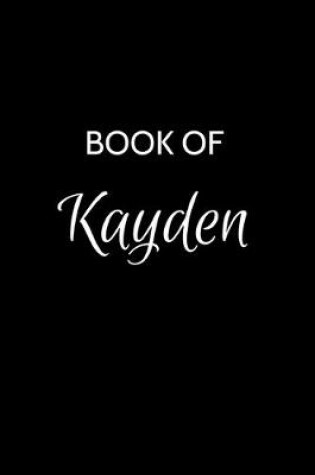 Cover of Book of Kayden