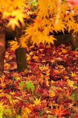 Book cover for Autumnal Maple Leaves Notebook