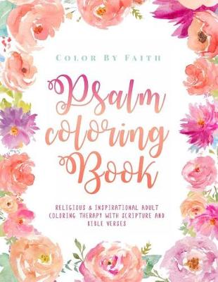 Book cover for Psalm Coloring Book