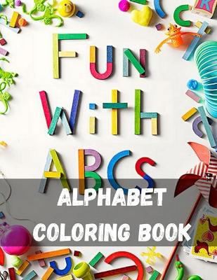 Book cover for Alphabet Coloring book