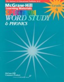 Cover of Word Study Grade 4