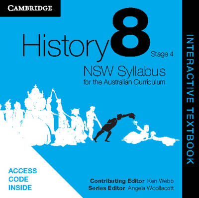 Book cover for History NSW Syllabus for the Australian Curriculum Year 8 Stage 4 Interactive Textbook