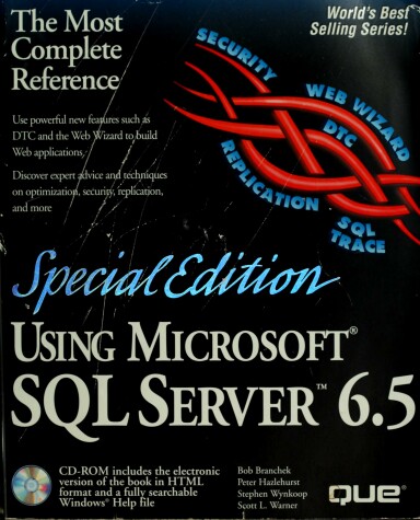 Book cover for USING MICROSOFT SQL SERVER 6.5-EDIT.SP