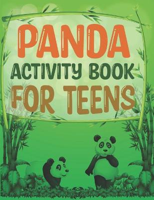 Book cover for Panda Activity Book For Teens