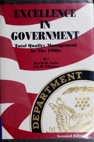 Cover of Excellence in Government