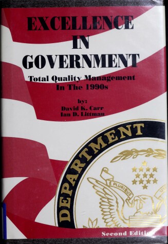 Book cover for Excellence in Government