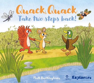 Book cover for Quack, Quack Take Two Steps Back!