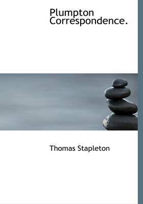 Book cover for Plumpton Correspondence.