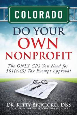 Cover of Colorado Do Your Own Nonprofit