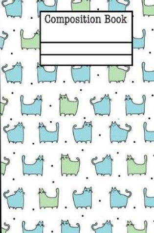 Cover of Cats Composition Notebook - 5x5 Quad Ruled